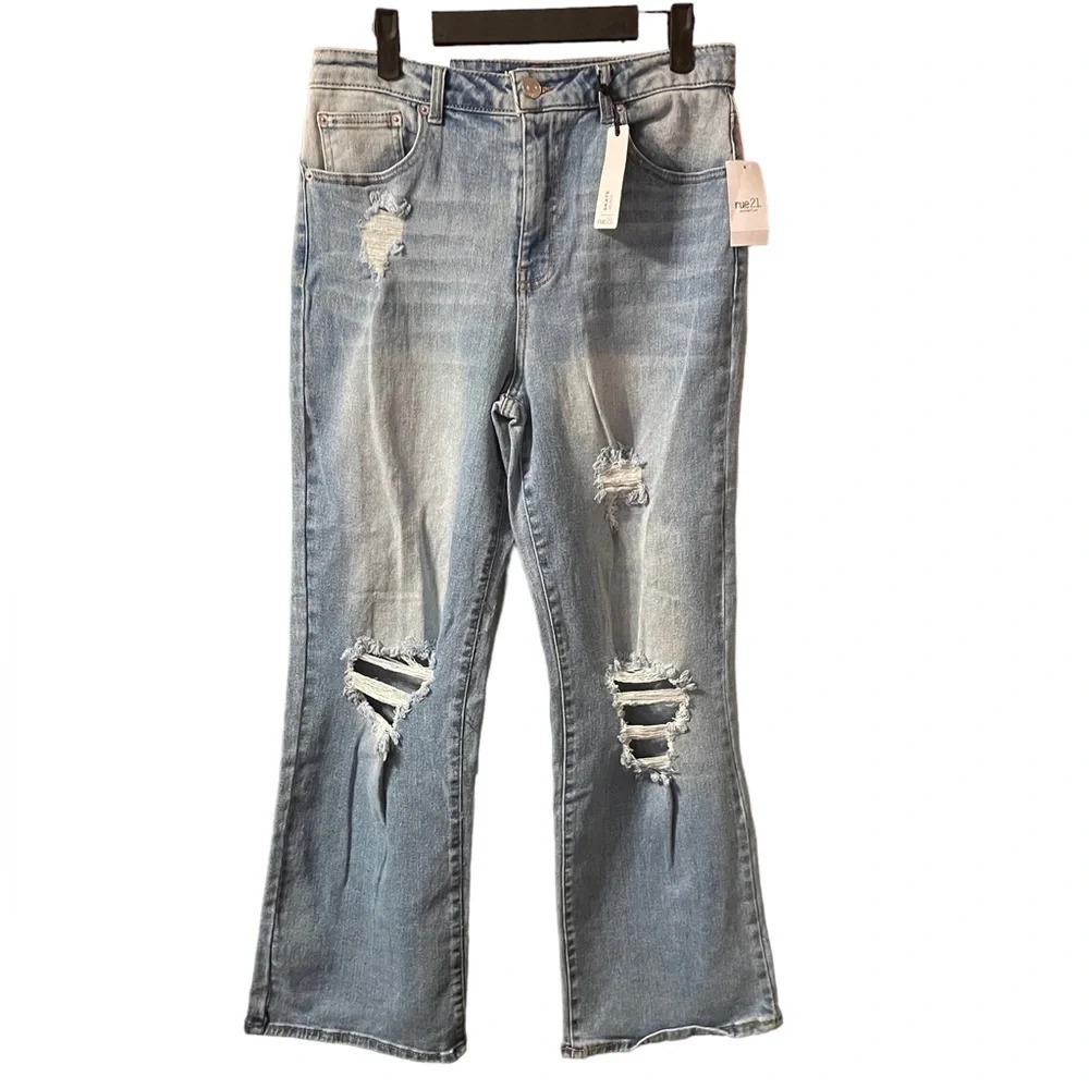 NWT RUE 21 SUPER HIGH RISE SKATE JEANS